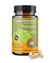 Herb Pharm USDA Organic Triphala Capsules tóxico Cleansing " Detoxification Support " Digestive Health Support With Amla, Haritaki " Bibhitaki, FAIRWILD® Certified Ø 60 Vegan Capsules, Up to 30 Day Supply*