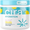 Cira Hydration Powder x Alicia McCarvell Electrolyte Drink Mix with Himalayan Salt for Dehydration Relief and Recovery - Self Love Lemonade, 45 Servings