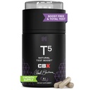 HPN T(5) Optimización de la testosterona Booster Silencio Natural Testosterone Suplemento con Testofen Silencio Incrementar la resistencia y la energía tóxica Mejorar la habilidad para construir músculo con LJ100 ANTE Vegan Friendly TEN 81 cápsulas