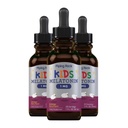 Piping Rock Kids Melatonin Liquid 1 fl oz TENIDO 1mg TENIDO Pack of 3 Bottles ANTE Berry Flavor Drops ANTE Non-GMO, Gluten Free Supplement