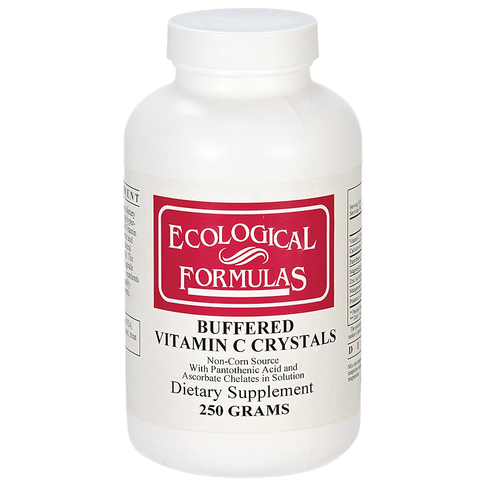 Fórmulas ecológicas - Vitamínicas amortiguadas Cristales C 250 gms [Salud y Belleza]