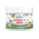 Nordic Naturals Nordic Omega-3 Gummies, Tangerine - 60 Gummies - 82 mg Total Omega-3 con EPA " DHA - Non-GMO - 30 Servimientos