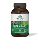 ORGANIC INDIA Liver Kidney Herbal Supplement - Detoxify & Rejuvenate, Supports Healthy Liver & Kidney Function, Vegan, Gluten-Free, Kosher, USDA Certified Organic, Non-GMO - 180 Capsules