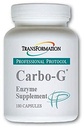 TRANSFORMACIÓN LA GENESIS DE LA BUENA SALUD Enzymes Carbo-G High Potency Enzyme Blend Fórmula Suplemento con Probióticos &amp; Herbs, para la Desintegración de Carbohidratos, Absorción Nutriente, 180 cápsulas
