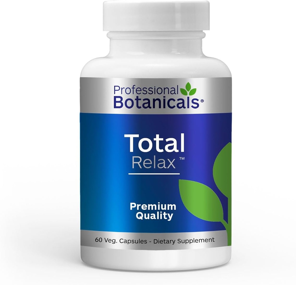 Botánicos Profesionales Total Relax Magnesium Suplemento para la Tensión y Relajación del Musculo - 60 cápsulas vegetarianas
