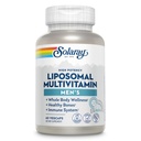 SOLARAY Liposomal Multivitamínico para Hombres, Ausorción Mejorada Immune, Energía &amp; Bone Support, Mens Daily Multi Vitamin, BCAA’s, Vitamina D3, C, B12, Zinc, Vegan, Soy Gratis, 30 Servimientos, 60 VegCaps
