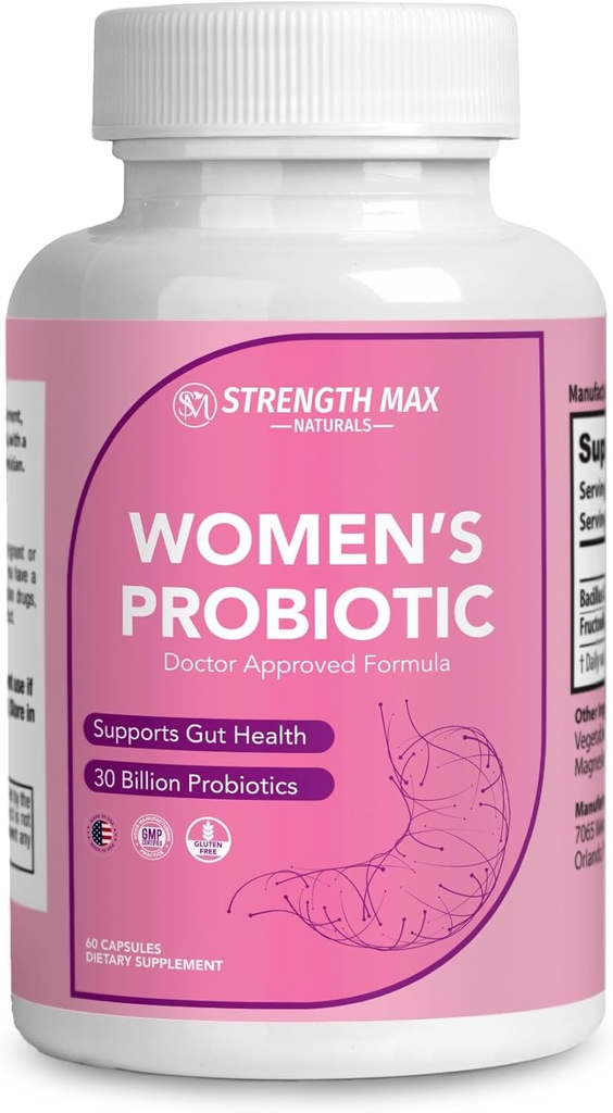 Probiótico femenino, apoya la salud digestiva, el equilibrio de PH, la salud vaginal