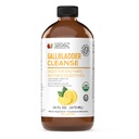 Completo completo de vesícula natural - Suplemento líquido para soporte de vesícula biliar, limpieza del hígado y salud digestiva con vinagre de manzana, turmérico, remolacha, enzimas digestivos, cardo de leche - 16oz