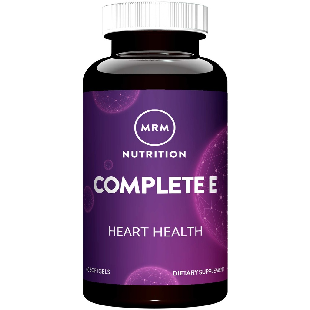 MRM Nutrición completa E ← 400 UI Vitamina E ← Salud del Corazón Silencioso con Vitamina C permanente Libre de gluten 30 Servimientos