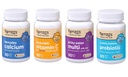 Renzo's Vitamins Kid Essential Bundle - Probiótico, Vitamina C con Elderberry & Zinc para Immune Support, Picky Eater Kids Multivitamin, y Hércules Calcium