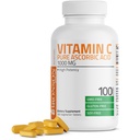Bronson Vitamina C 1000mg Premium No GMO Tablas de ácido ascórbico, 100 Cuenta