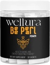 Bee Pearl Powder Suplemento, Pan de abeja, Royal Jelly, Propolis, 30 Sachets