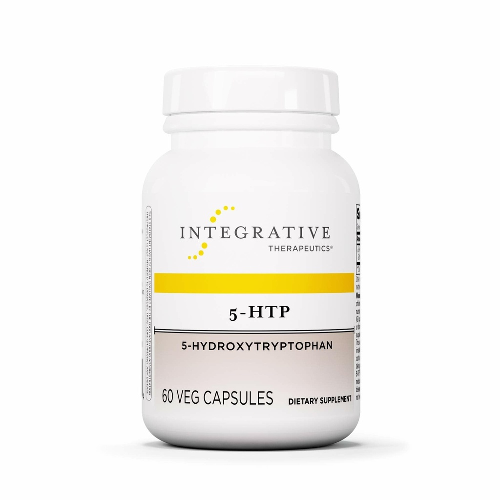 Terapéutica Integrativa 5-HTP - Suplemento que apoya una perspectiva sana y respetuosa sueño* - Vegan, libre de lácteos &amp; sin gluten - 60 cápsulas (60 piezas)