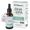 Dr. Fuhrman Vegan Omega 3 ← Vegan DHA+EPA Purity Liquid Supplement ← Hecho de Lab-Grown Algae Silencio Nuestro Suplemento Omega 3 está refrigerado en Almacén Hasta que Silencioso Citrus Flavor 60 Servings