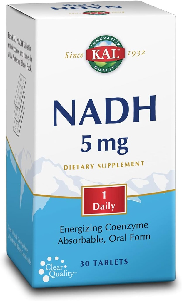 KAL 5 Mg Nadh Tablets, 30 Conde