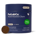 PetLab Co. 22 in 1 Dog Multivitamin - Soporte Dog's Immune Response, Skin, Coat, Joints & General Health - Vitaminas A, E, D, B12, Minerales, Antioxidantes - Chewable Pork Flavor - Embalaje Mayo Vary