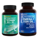 BioEmblem Vitamina D3 K2 Omega-3 Fish Oil 2000mg