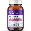Nuevo capítulo Wholemega para las mamás suplemento de aceite de pescado, pequeñas cápsulas, 2000 mg por ser, DHA prenatal con Omega-3 + vitamina D3 para soporte postnatal " , 500 mg cada - 90 cuenta