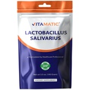 Vitamatic Lactobacillus Salivarius Probiotic Powder - Soporte Digestivo - 100 Gram (3.5 OZ) - 100 Servings