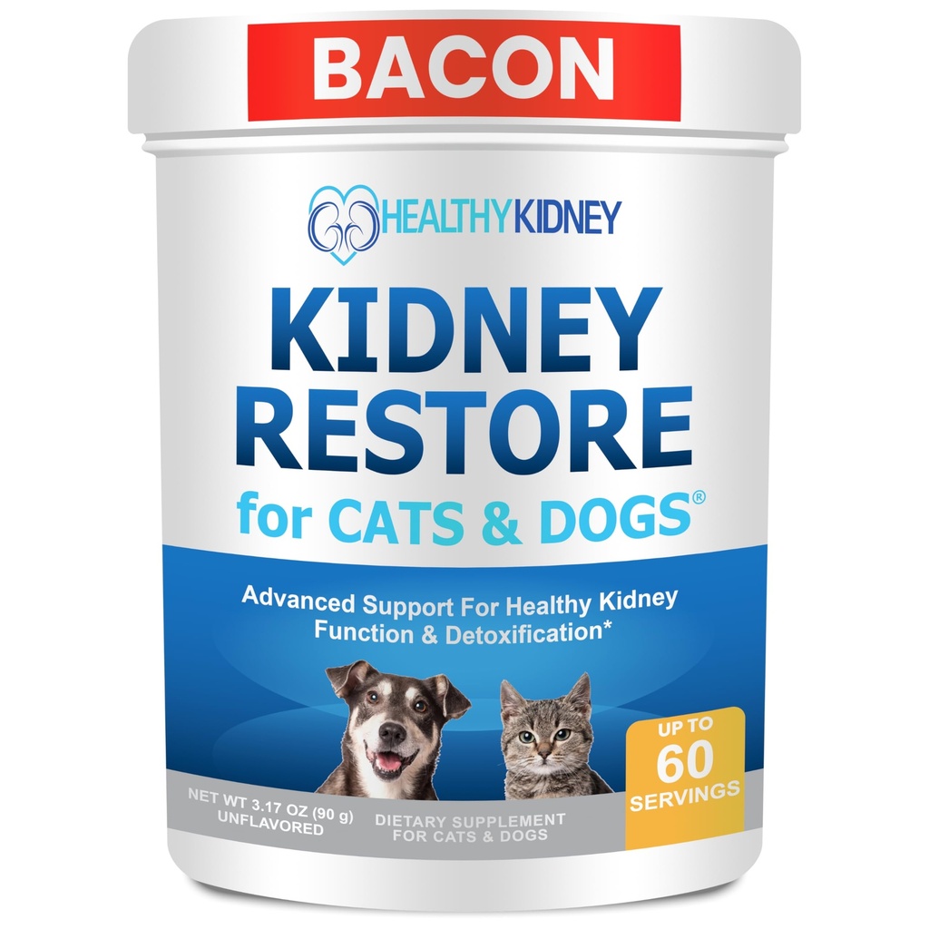 Cat and Dog Kidney Support, Natural Renal Supplements to Support Pets, Feline, Canine Healthy Kidney Function and Urinary Tract. Esencial para Mascotas, Mascotas, Fácil de Añadir a Gatos y Perros Alimentos