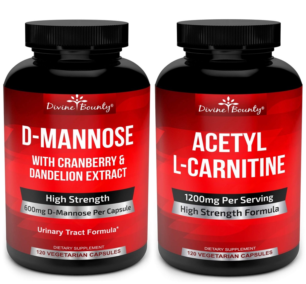 D-Mannose &amp; Acetyl L-Carnitine Bundle