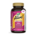 ¡El Camino de la Naturaleza Alive! Vitaminas para Mujer 50 Plus, Multivitamina completa, Fórmula de alta potencia, con B12 metilada, sin gluten, 150 Tabletas