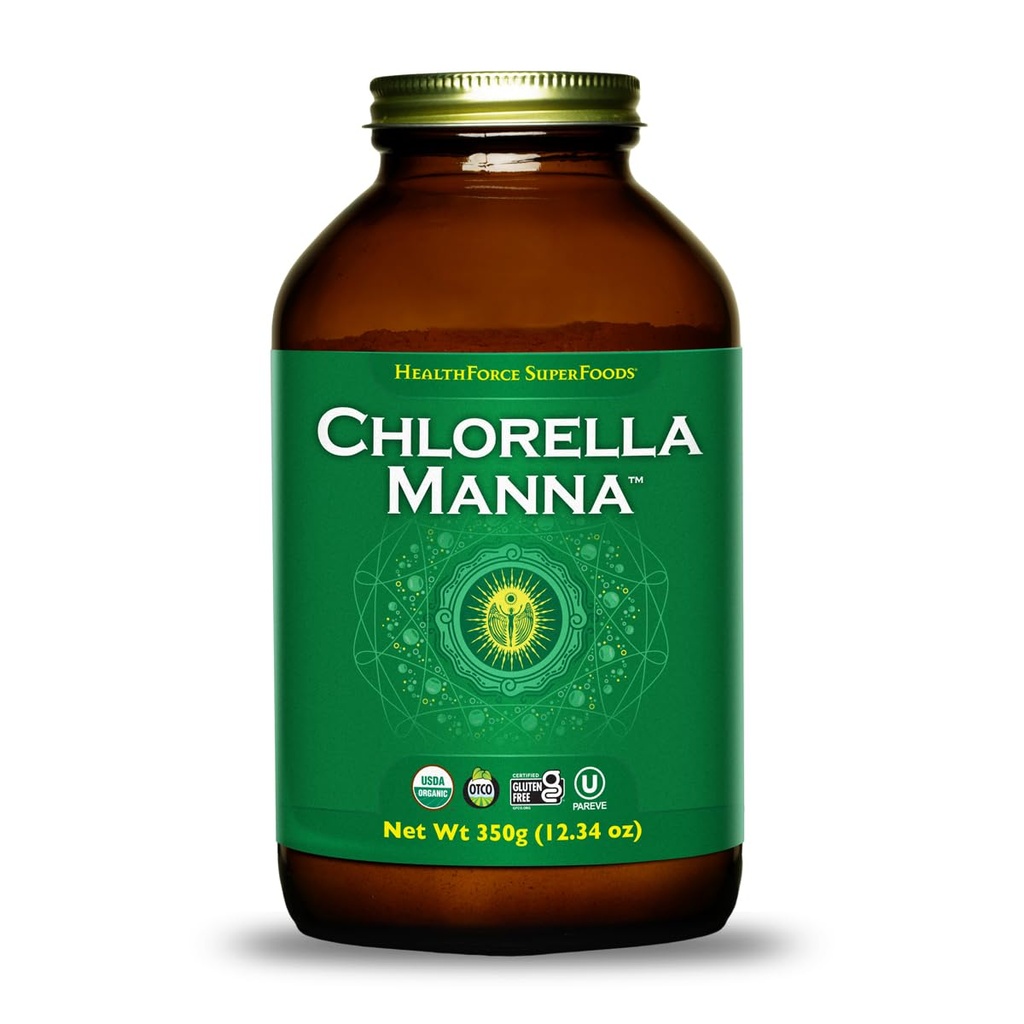 SaludForce SuperFoods Chlorella Manna - Polvo - 350 Gramos