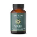 Natura Health Products Flew Away Supplement - Immune System Support &amp; Seasonal Defense - Destacando Ginger, Elderberry, Propolis y Eucalyptus (60 cápsulas)