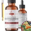 Orgánica Ashwagandha Liquid Drops, Ashwagandha Root Tincture, Ashwagandha Extract Herb Supplements - 2 Fl Oz