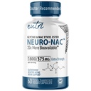 Nutri Neuro NAC Suplemento 375mg Extra Strength with 1800mg Glycine - N-Acetyl Cysteine Ethyl Ester - 20x Más Bioavailable - Boost Glutathione 10x Más - 90 cápsulas Vegan - 3er partido probado