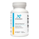 XYMOGEN Adrenal Essence - Soporte Adrenal con hierbas adaptogénicas (Cordyceps, Rhodiola Extract, Ginseng) + B Vitaminas - Ayuda a apoyar los niveles de energía saludable y la función de inmunológico saludable (60 cápsulas)