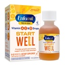 Enfamil Tri-Vi-Sol Infant Multivitamin Drops, apoya el crecimiento &amp; la salud inmune para bebés, 50mL Bottle