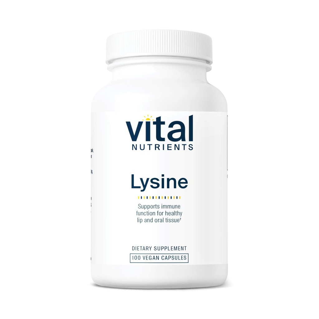 Nutrientes vitales Lysine peru Lysine Suplemento Apoyos Lip y Oral Saludable Tissue  Immune Apoyo Suplemento Promociona la Absorción del calcio ANTE Gluten, Dairy, Soy Free ← No-GMO ← 100 cápsulas