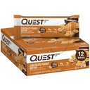 Quest Nutrition Chocolate Peanut Butter Bares, 20g Protein, 1g Sugar, 4g Net Carb, Gluten Free, Keto Friendly, 12 Conde