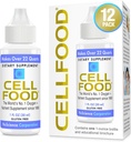 Célula de Oxígeno - 1 fl oz, 12 Pack - Suplemento de Oxígeno Líquido - Gluten Gratis, Cert. Kosher