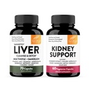 Sandhu's Liver Detox &amp; Kidney Support Combo ← Apoya el hígado, el riñón y la salud de la orina