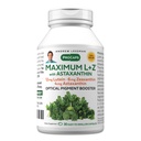 ANDREW LESSMAN Maximum L+Z with Astaxanthin 30 Softgels - 12mg Lutein, 6mg Zeaxanthin, 4mg Astaxanthin. Nutrientes clave para apoyar la salud ocular y cerebral, y promover una visión saludable.