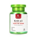 JulioDeer Antártico Krill Oil 1000 mg con Omega-3 EPA, DHA, Astaxanthin y Phospholipids 60 Softgels Suplemento No Fishy Aftertaste for Joint, Heart, Brain and Immunity