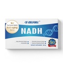 CELFULL NADH Suplemento 40mg Enchance NMN Alternative NAD+ Suplemento para Immune Support Anti-Aging Boost Brain Cognition " Chronic Fatigue Supplements