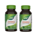 Manera de la naturaleza Vitamina E, D-Alpha Tocopherol, Antioxidante esencial, ayuda a neutralizar los radicales libres*, 268 mg por ser, 100 Softgels (paquete mayo Vary) - 2 Pack
