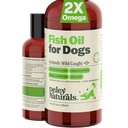 Deley Naturals Dog Fish Oil Islandiaic 2X Omega - Dog Itching Skin Relief with Omega 3 6 9 for Alergies, Coat & Heart - Omega 3 Fish Oil for Dogs Skin Irritation - 4oz Omega Oil for Dogs Made in USA