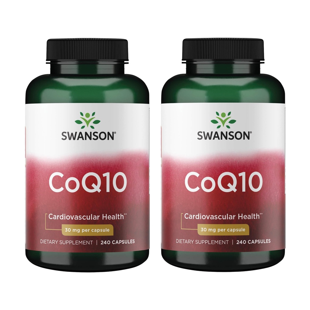 Swanson Coq10 30 mg 240 cápsulas (2 Pack)