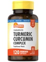 Sundance Turmeric Curcumin Complejo Silencio 120 Capsules Silencio con Black Pepper Extract Silencio Tradicional Herb