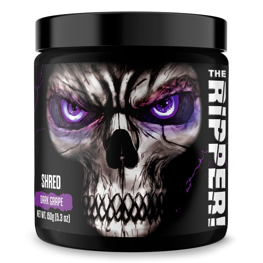 ¡JNX lanza el Destripador! Fat Burner Pre Workout for Men &amp; Women – Thermogenic Fat Burning Powder " Appetite Suppressant, Boost Energy " Endurance – Dark Grape, 30 Servings