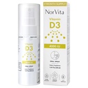Vitamina D3 Spray 4000 UI (215 Servings) - Alta Absorción, Vegan, Apoya el Hueso &amp; Salud Inmune, Absorción de calcio - Diaria vitamina D
