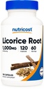 Nutricost Licorice Root 500mg, 120 Capsules - No GMO, Gluten Free