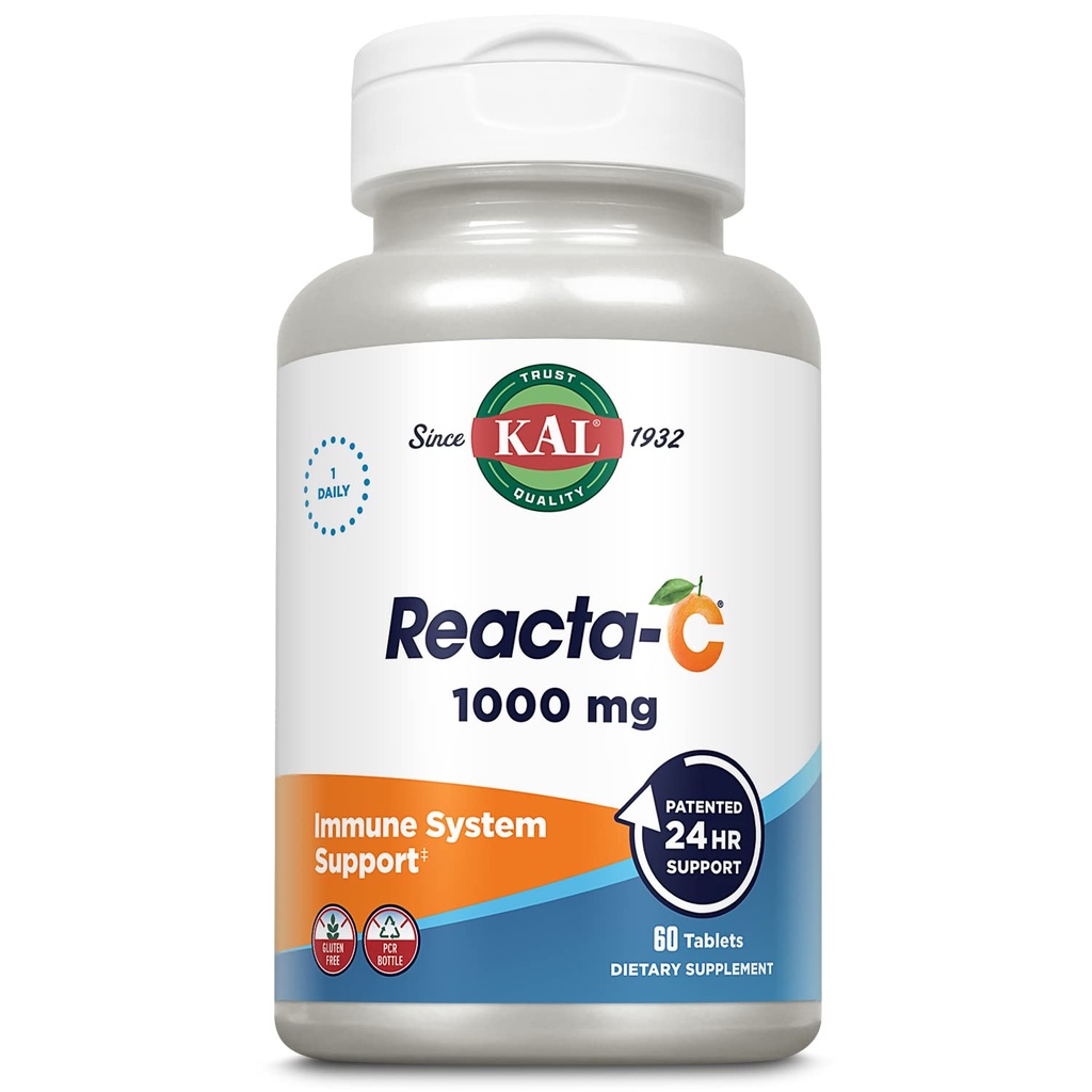 KAL Reacta-c con tablas Bioflavonoides, 60 Cuenta