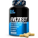 EVL Booster de testosterona completa para hombres - Post Workout Recovery Testosterone Suplemento con DIM Plus D Aspartic Acid and Tribulus - EVLTest Estrogen Blocker para hombres Post Workout Suplemento