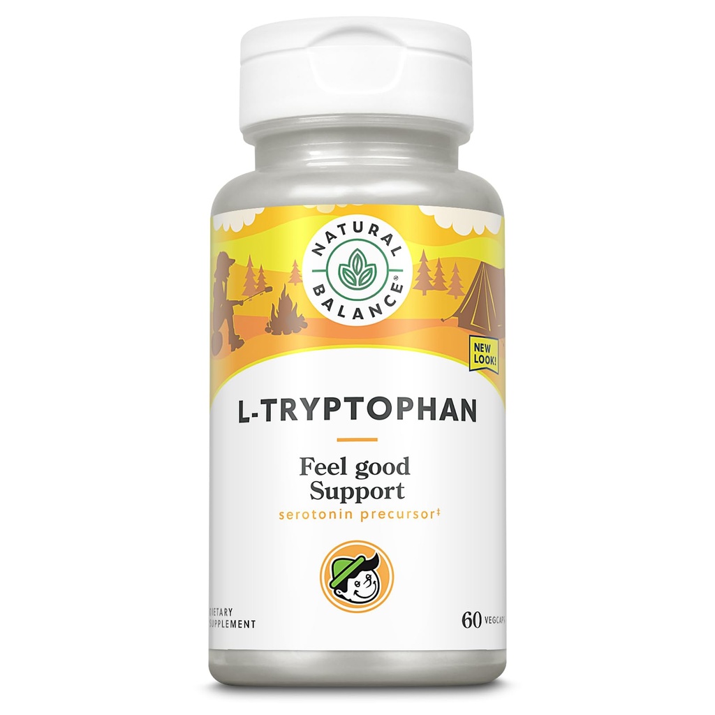 Natural Balance L-Tryptophan tención 60ct