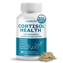 CORTISOL Health Ashwagandha 15-in-1 Suplemento con magnesio Phosphatidylserine L-Theanine Chamomile Rhodiola Rosea Licorice Holy Basil - Made in The USA